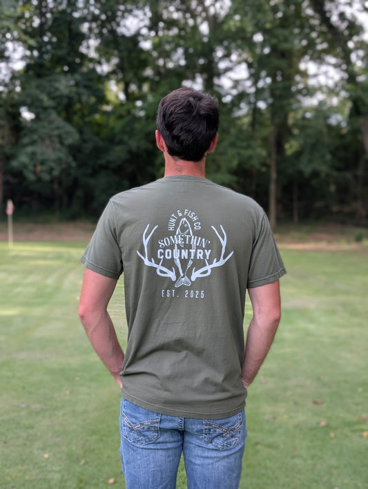 Somethin' Country Green T-Shirt