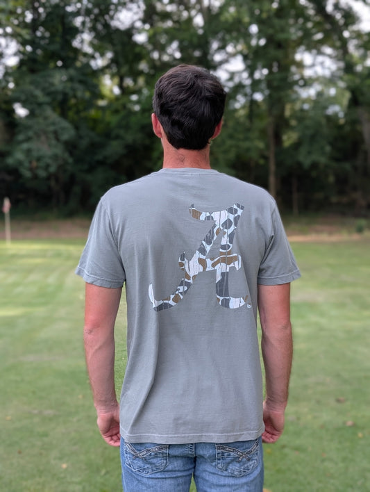 Alabama Camo A T-shirt - grey