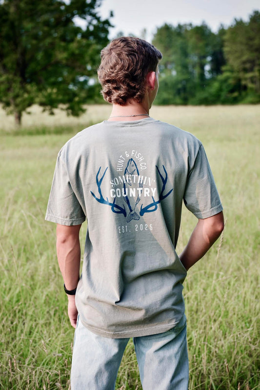 Somethin' Country Grey T-Shirt