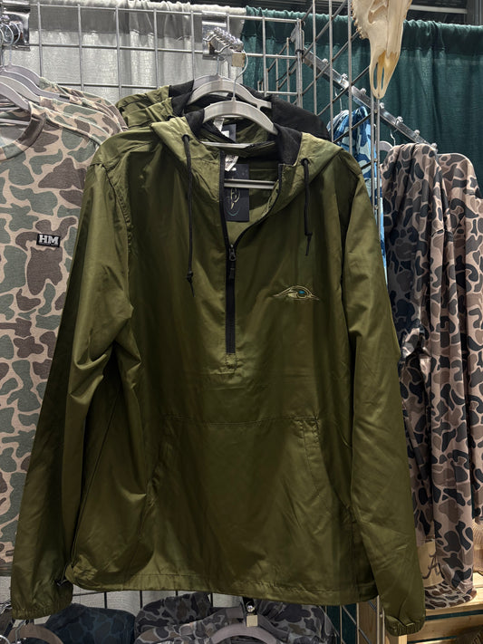 Duck Windbreaker Jacket - olive